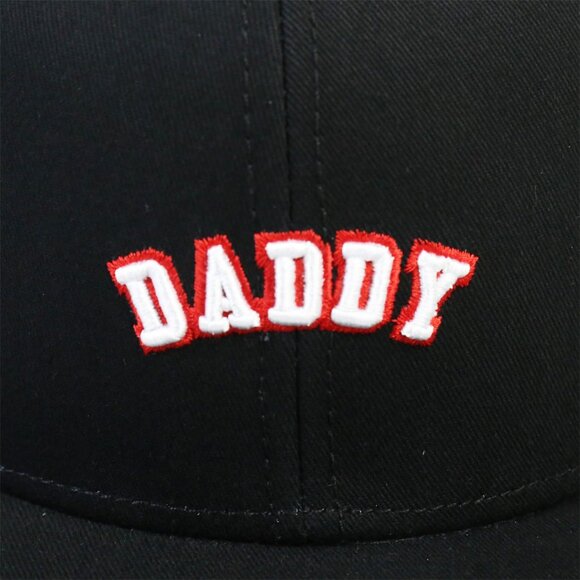 100% Cotton Snapback Cap Daddy Rapper Hat - Picture 2 of 5